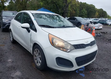 2013 Kia Rio Lx из США, поврежденный, VIN KNADM5A33D6248786